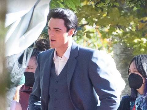 Se revelan imágenes de Jacob Elordi como ‘Elvis’ en la producción de la biopic de Priscilla Presley