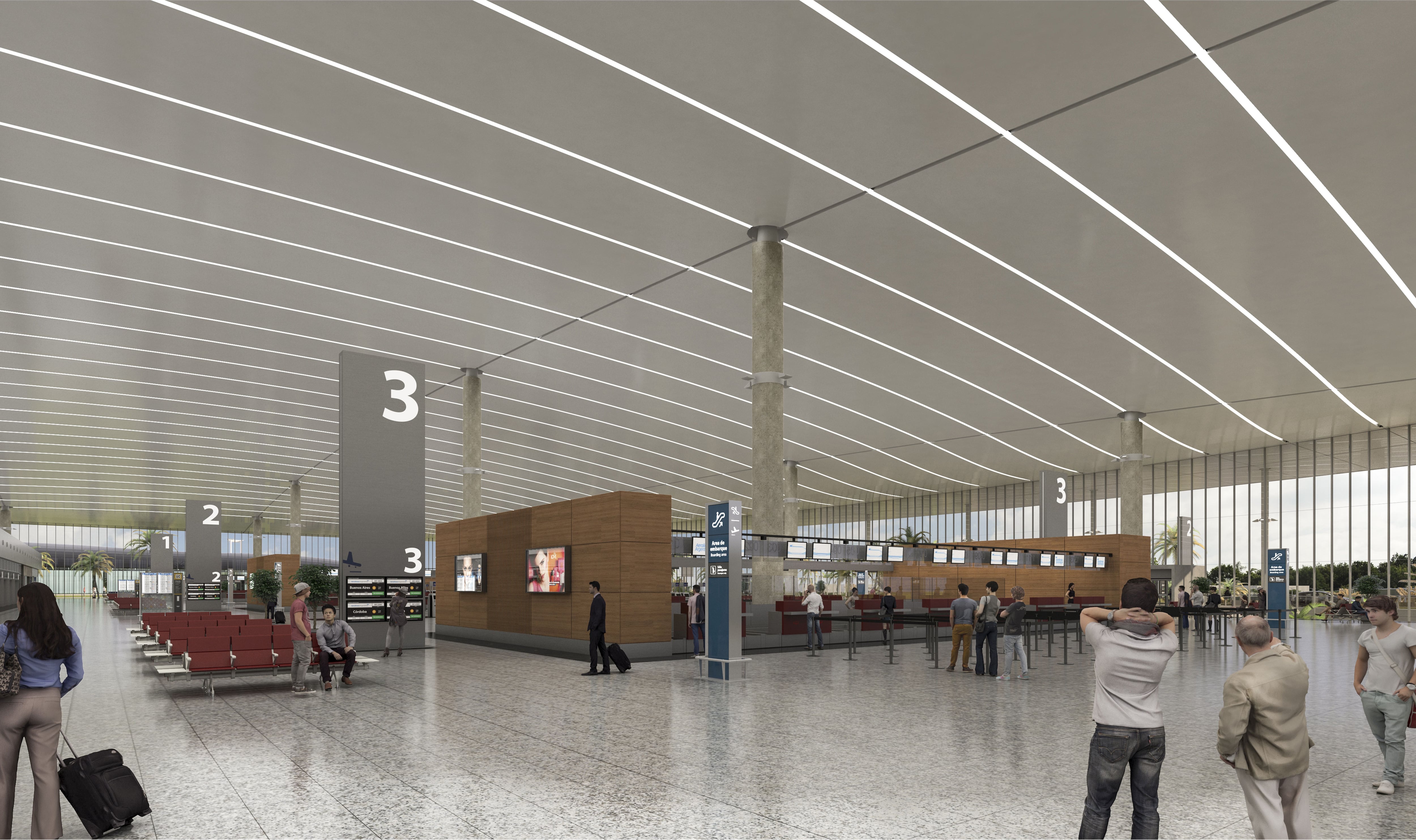 Estas son las últimas imágenes del diseño del aeropuerto que se proyecta para Daular