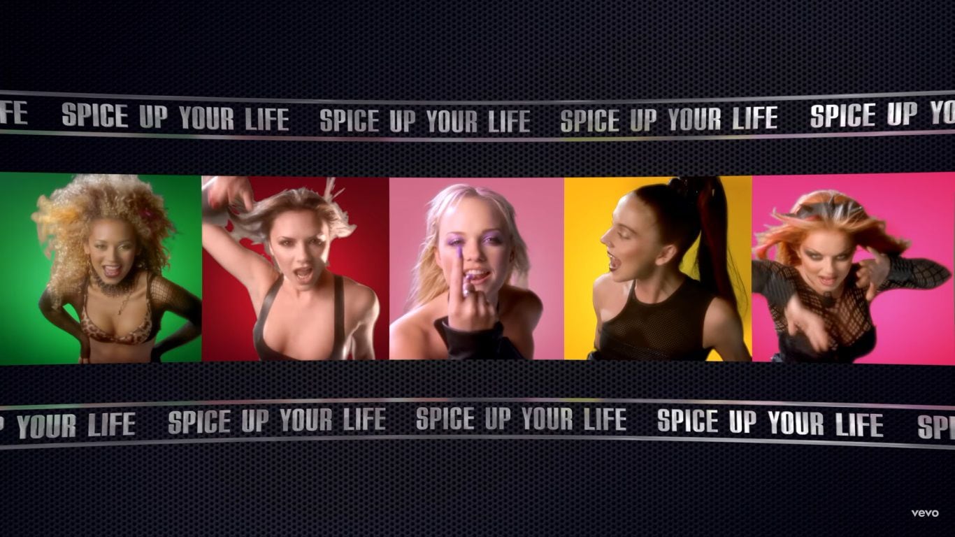 Las Spice Girls lanzan una nueva versión de su video musical Spice Up Your Life a partir de imágenes inéditas