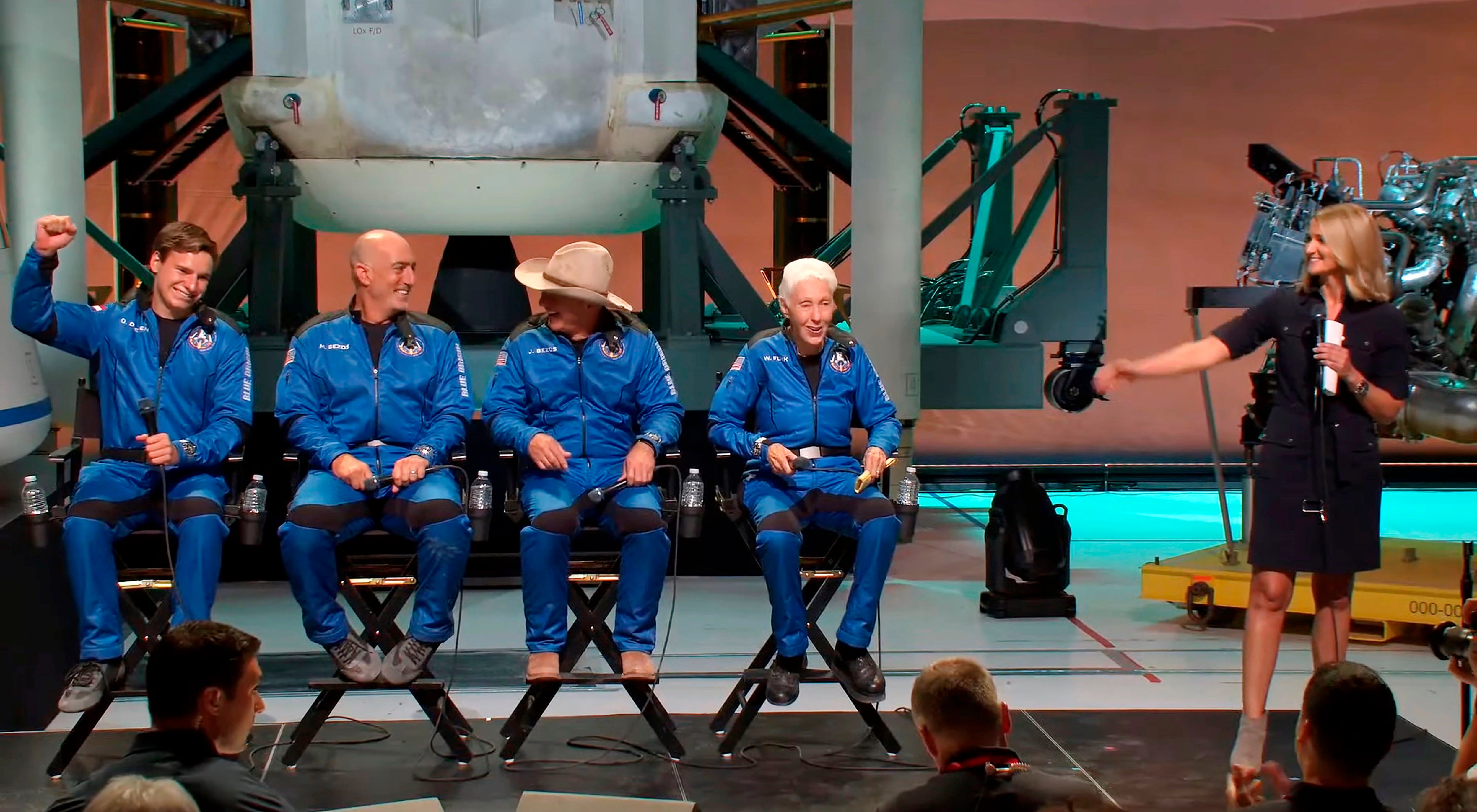 Cómo es la nave New Shepard en la que Jeff Bezos tuvo su corto viaje espacial