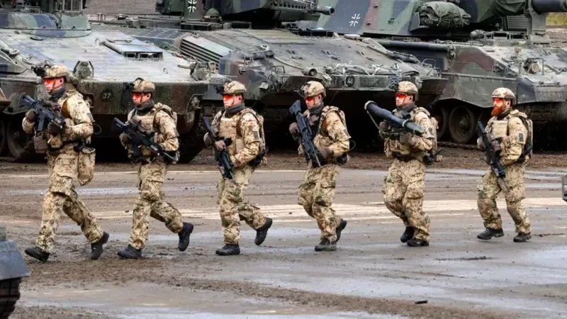 La "Bundeswehr" sufre un problema crónico de falta de medios. AFP