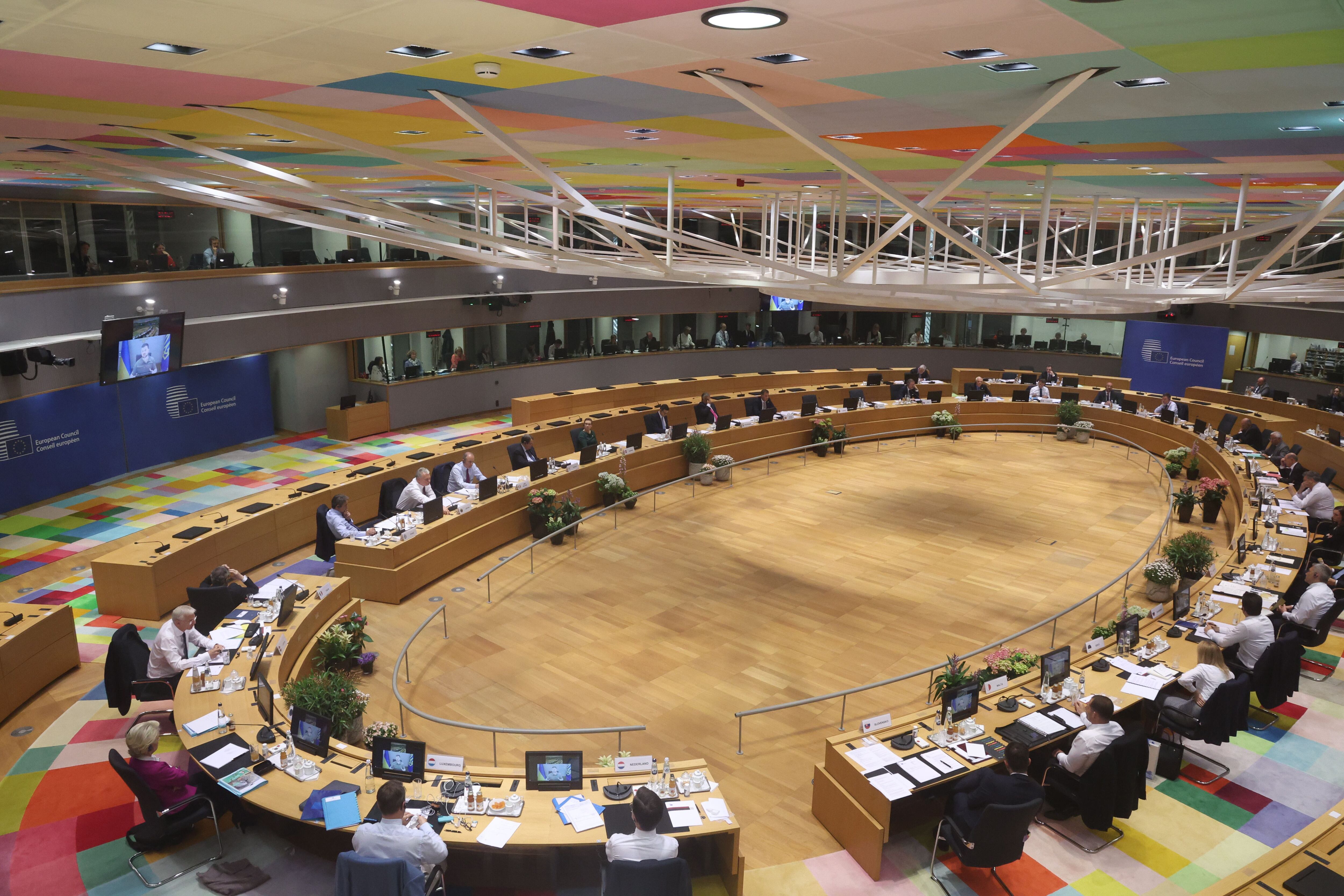 Reunión del Consejo Europeo. EFE/EPA/KENZO TRIBOUILLARD / POOL MAXPPP OUT 