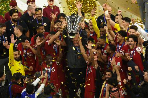 Qatar celebra bicampeonato en Copa de Asia