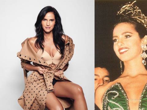 La protagonista de “Ana de Nadie” fue Señorita Colombia: La foto de Paola Turbay a sus 21 años, cuando hizo historia en su participación en el Miss Universo 1992