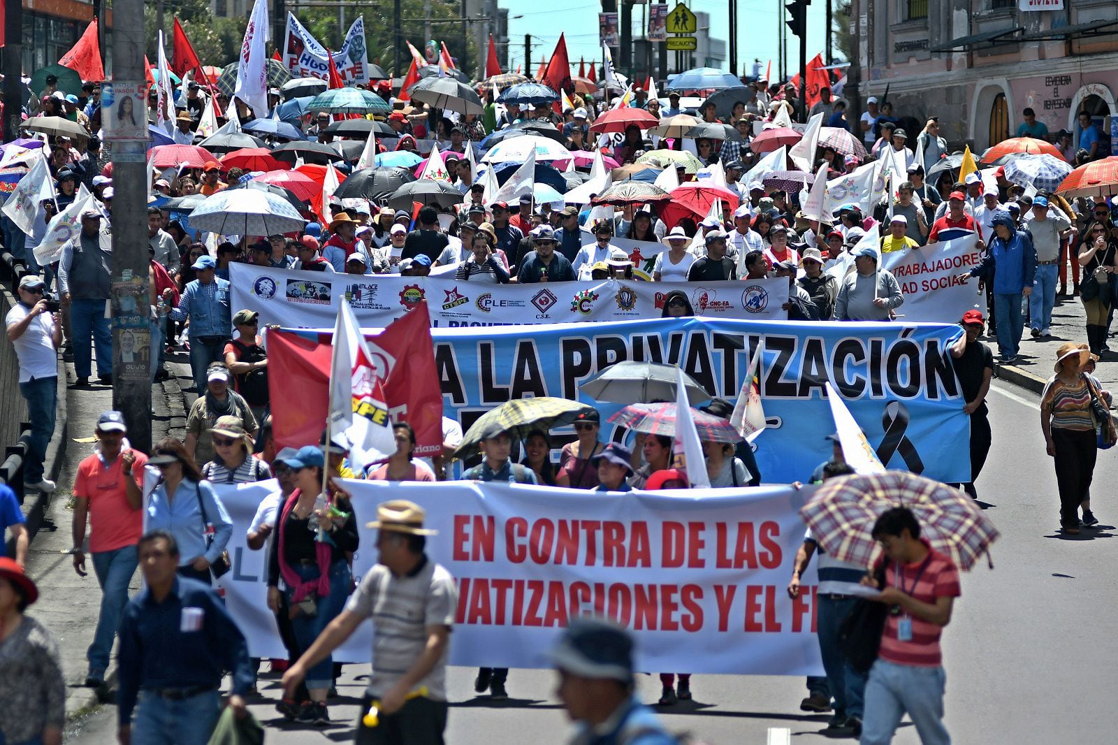 Marchas por el Día del Trabajo no tendrán presencia policial