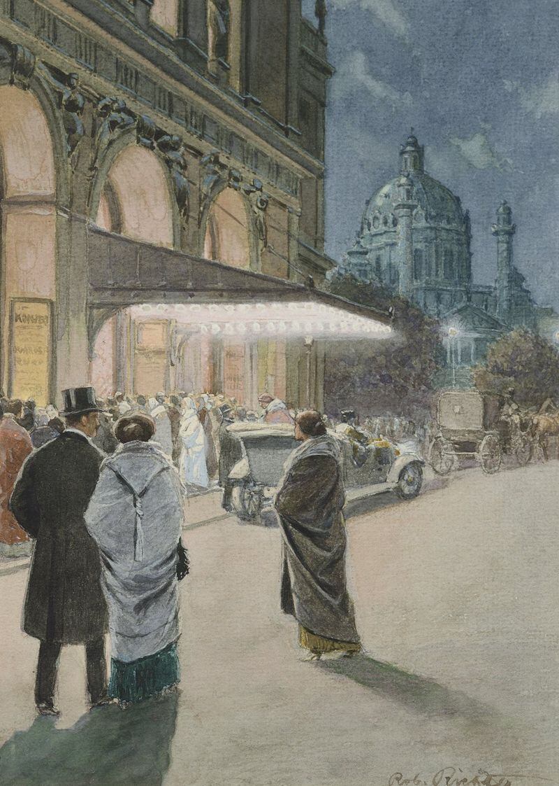 GETTY IMAGES "Concerto en el Musikverunde en Viena", 1913.