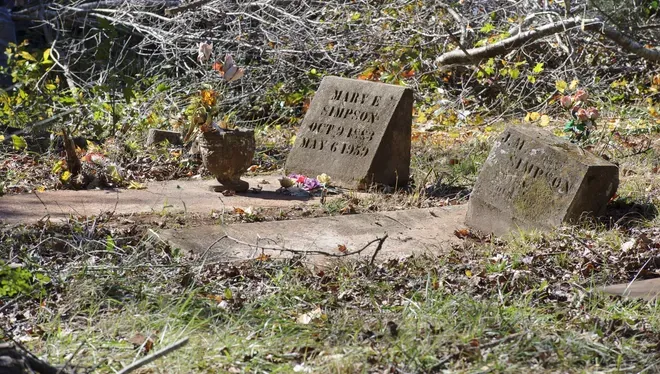 Cementerio de Hamilton City, en Hamilton Georgia. Foto: Michael A. Schwarz, USA Today