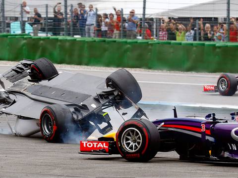 Felipe Massa no sufrió heridas tras accidente en Gran Premio de Alemania