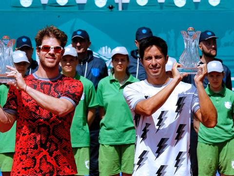 Gonzalo Escobar y Ariel Behar ganan título de dobles en Belgrado