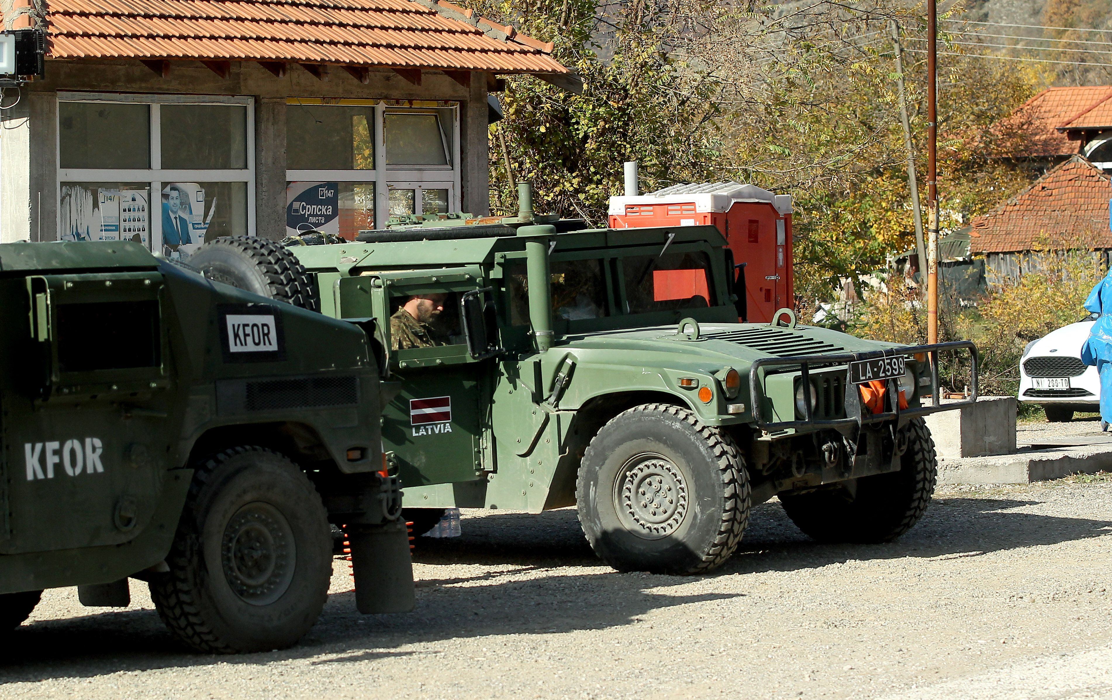 Durante semanas hubo tensión en la frontera entre Serbia y Kosovo.