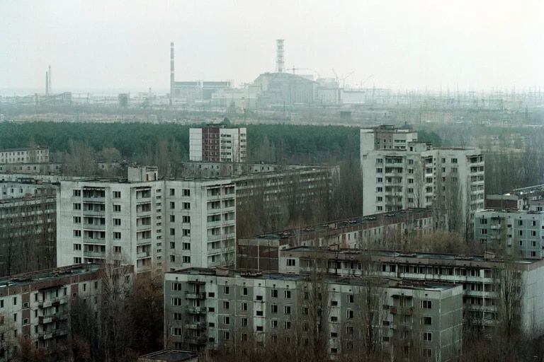 El área inhóspita de Chernobyl es clave para el conflicto entre Rusia y Ucrania. (YURI KOZYREV)