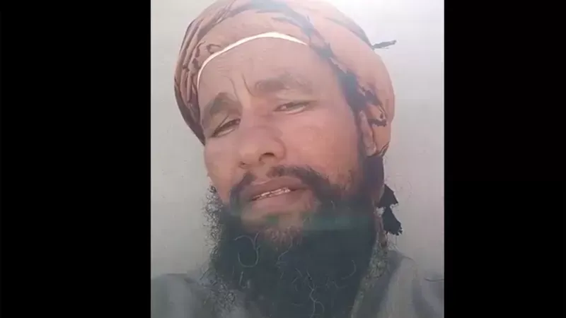 Abdul Rahim al Huwaiti publicó videos en línea diciendo que esperaba que lo mataran. Youtube