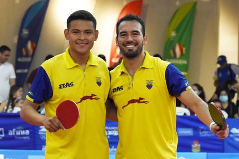 Título para Ecuador en tenis de mesa de Juegos Bolivarianos