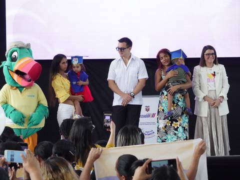 Gobierno ‘graduó’ a primera promoción del programa Niños sin Desnutrición en Guayaquil