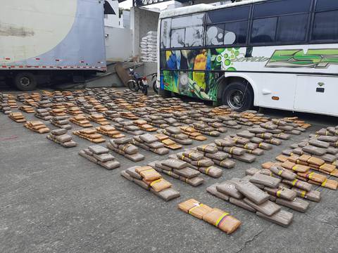 Se decomisaron más de 700.000 gramos de marihuana en camión que transitaba por vía de Carchi