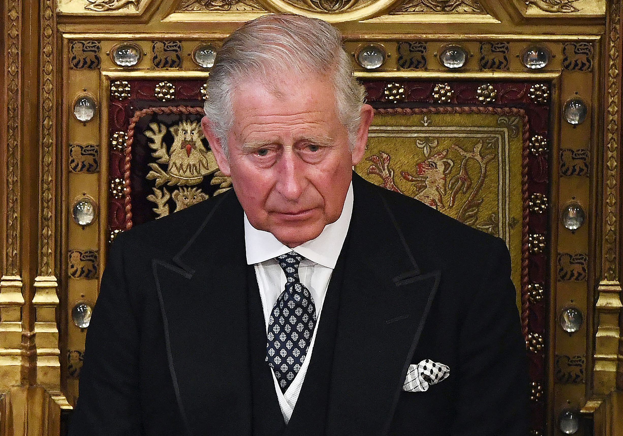 Foto del 2017 del ahora rey Carlos III de Inglaterra.