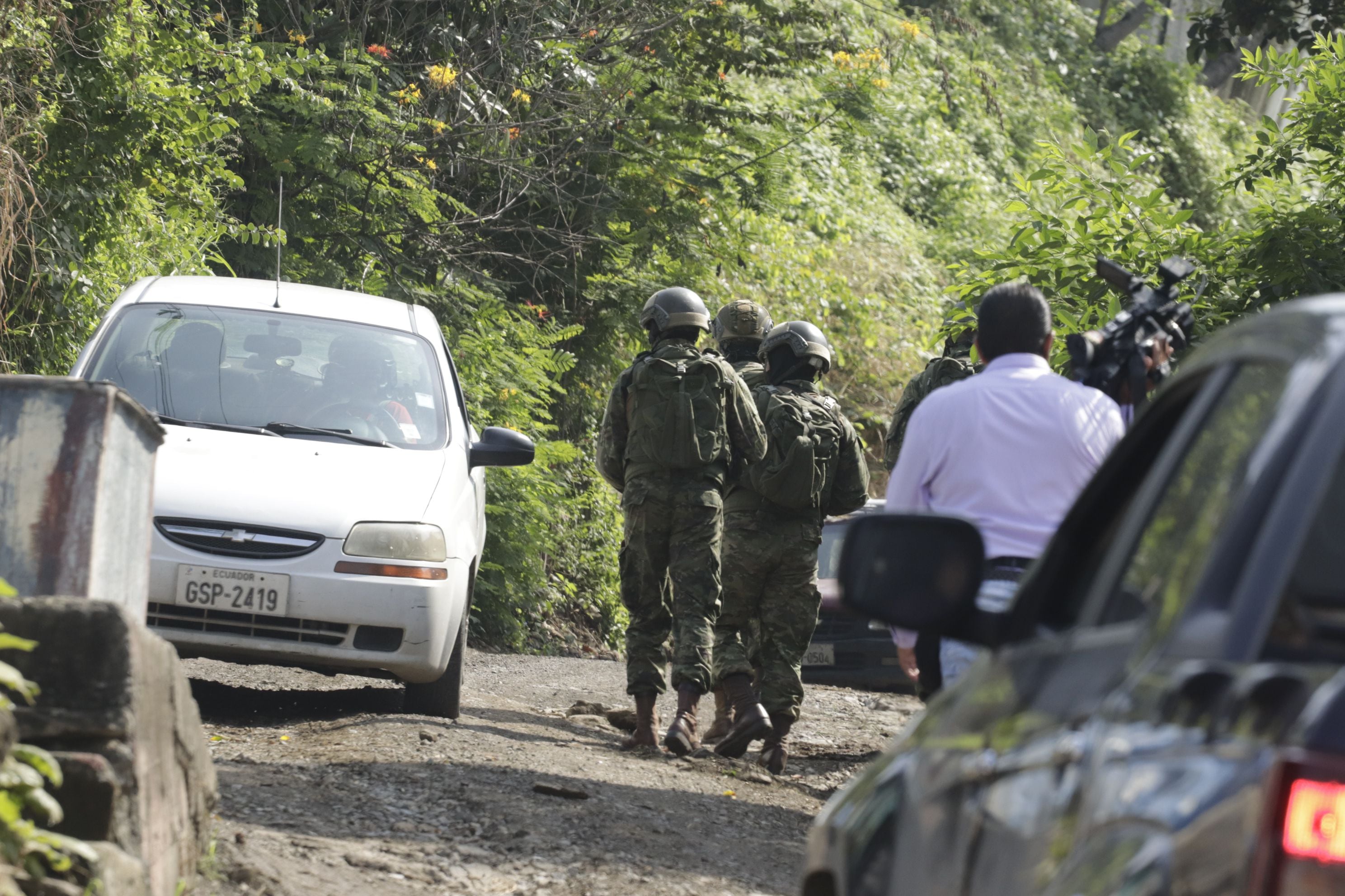 Sujetos recién procesados por el secuestro de taxista en Guayaquil fueron detenidos con armas en operativo en Durán