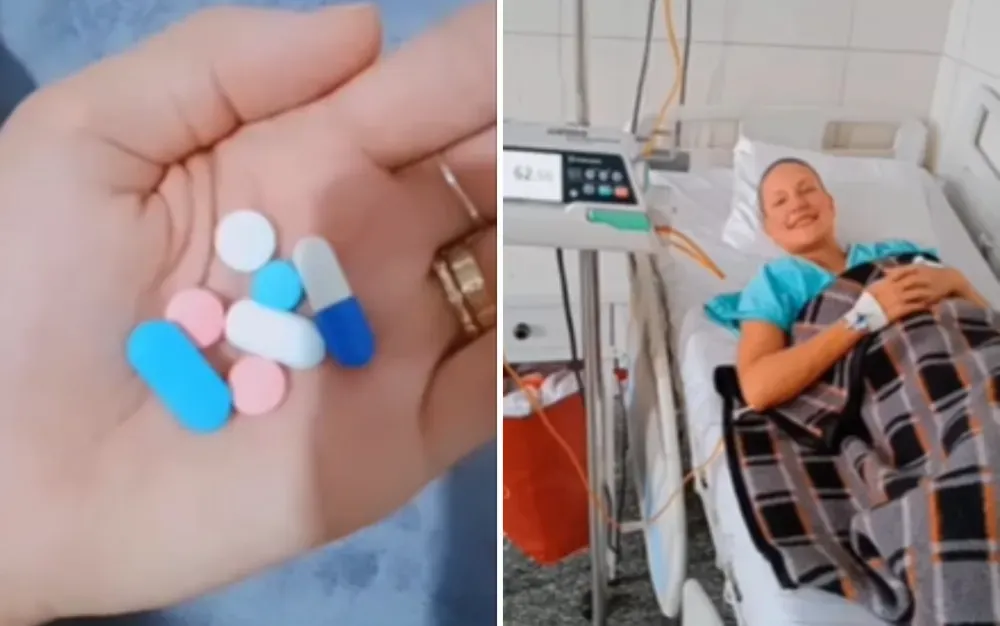 Las evidencias de la brasileña son fotos y videos donde está recibiendo tratamientos en el Hospital Araujo Jorge