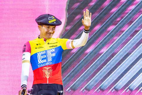 Richard Carapaz lidera nómina del EF para el Tour de Francia 2024