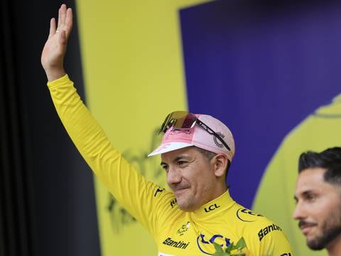 ‘El plan era lograr el amarillo’, dice Richard Carapaz, nuevo líder del Tour de Francia