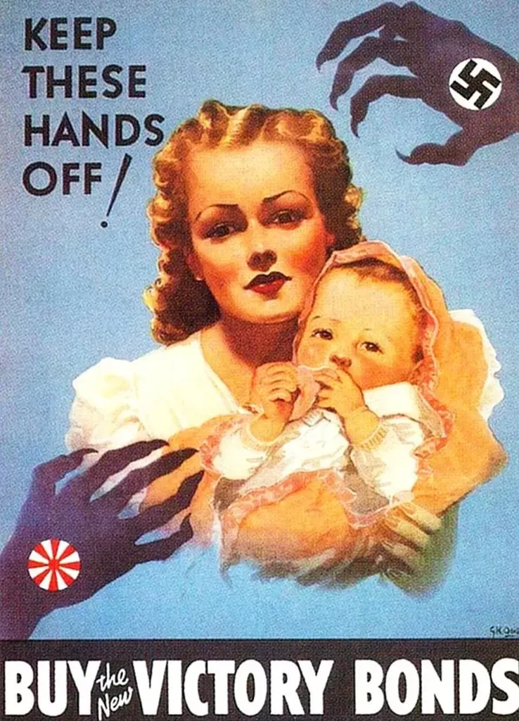 GETTY IMAGES Propaganda estadounidense de 1943.