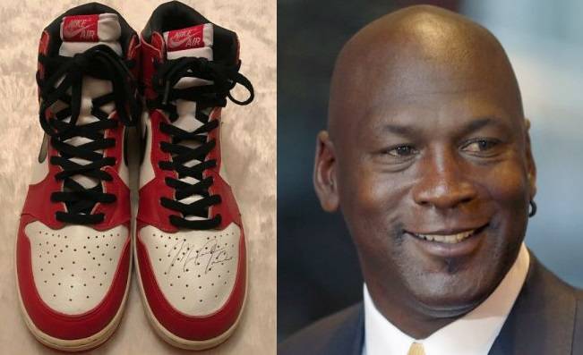 Por $ 1 millón ponen a la en eBay los zapatos Air Jordan 1 de firmados por Michael Jordan | Otros Deportes | Deportes El Universo