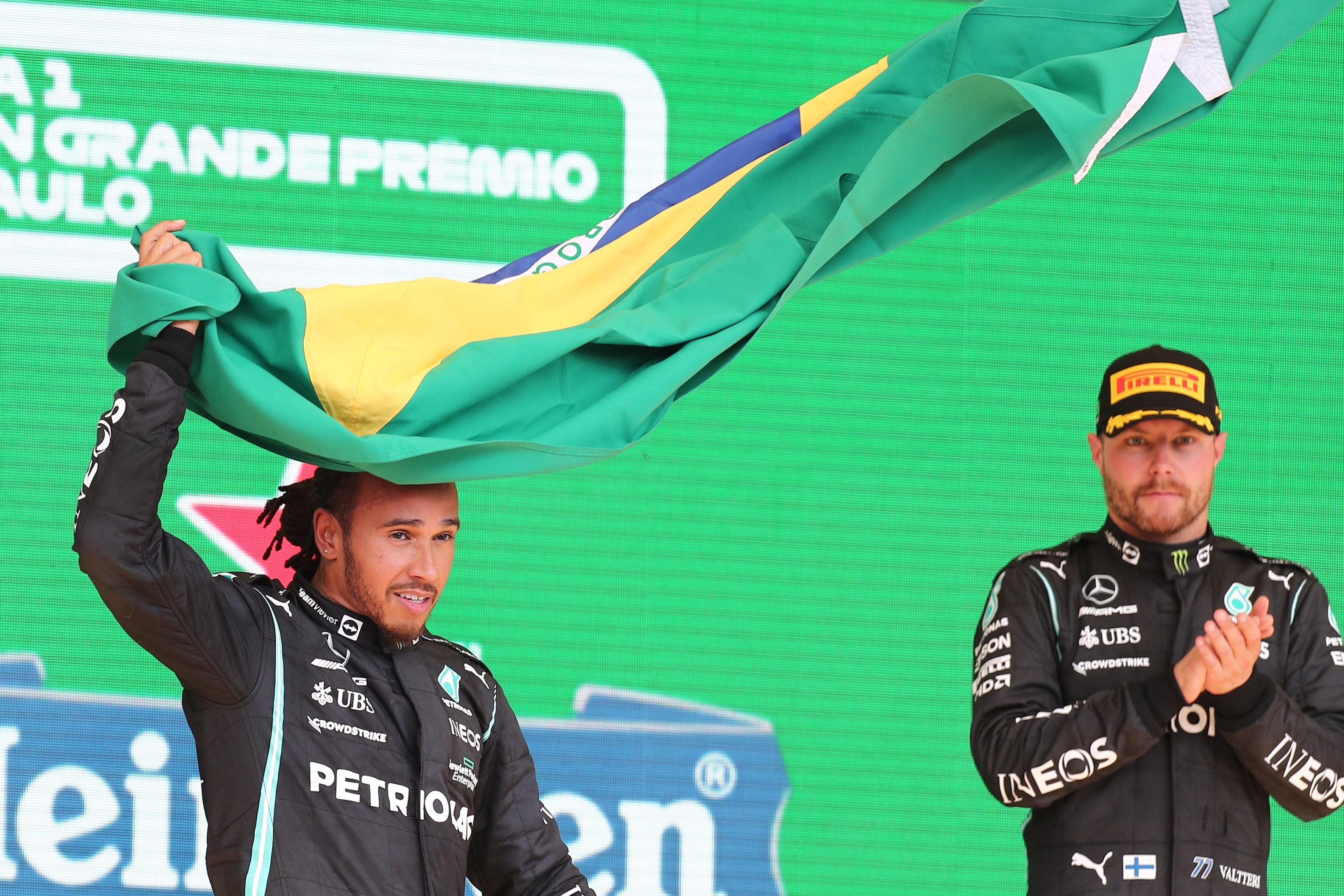Hamilton hace lo impensable, gana en Brasil y se acerca a Verstappen en la clasificación de pilotos de la Fórmula uno