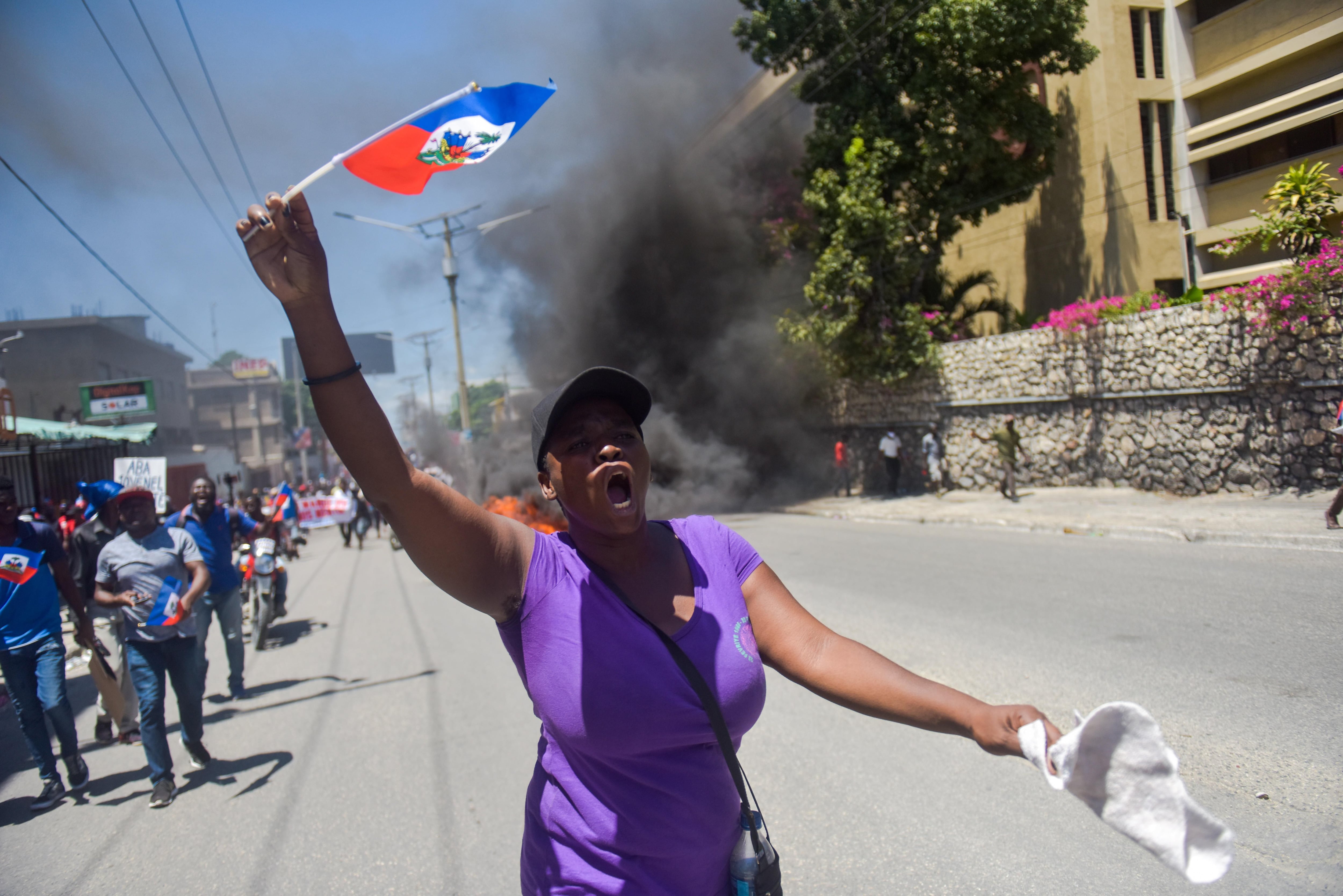 Protestas en Haití en rechazo a proyecto de referendo constitucional impulsado por el presidente Jovenel Moise