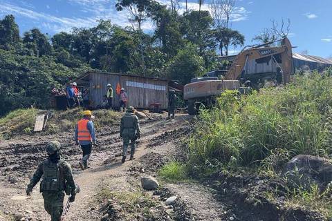 Fuerzas Armadas detectaron frente minero en el cantón Palora, Morona Santiago 