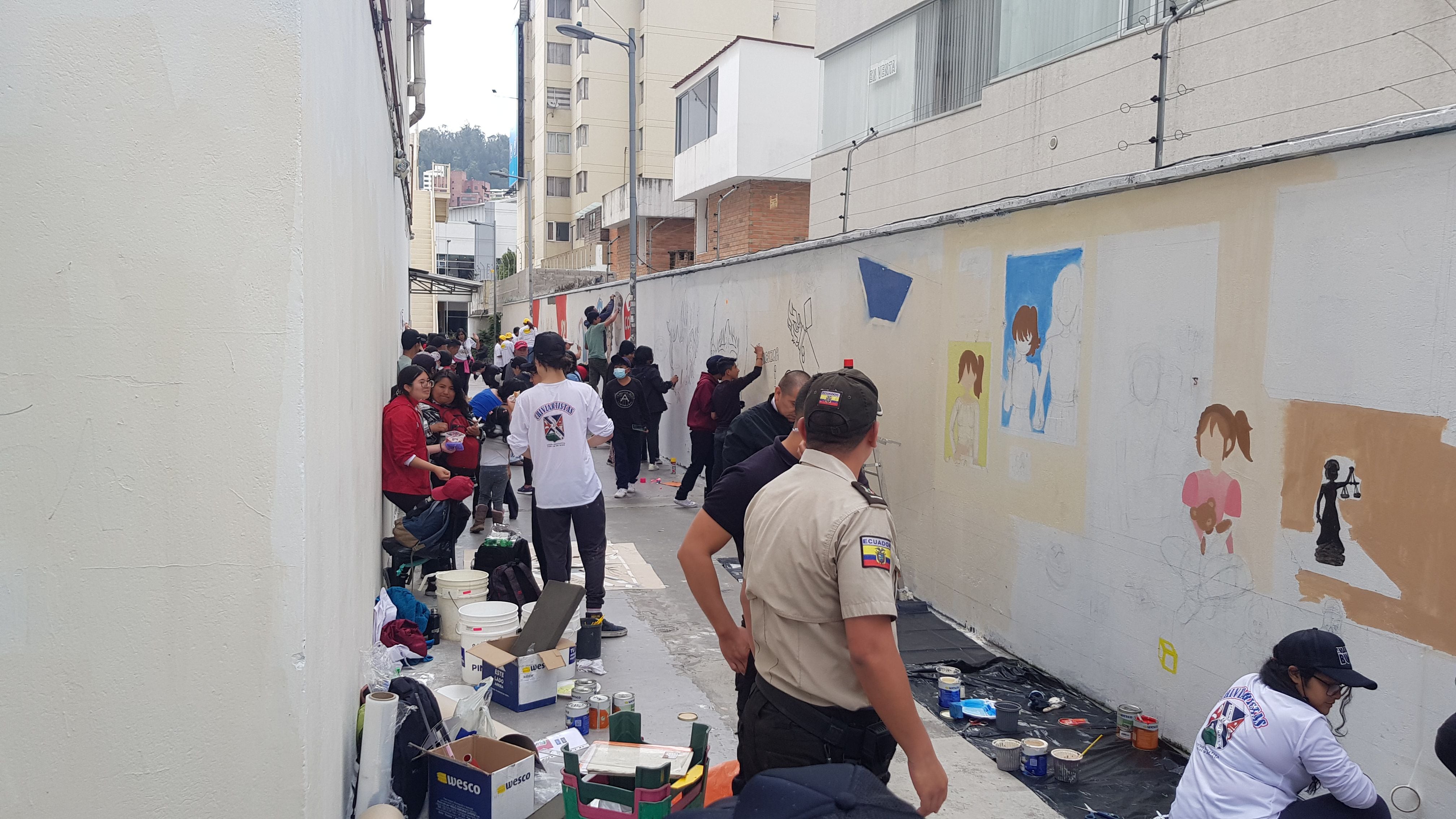 Policía de barrio, un plan que intenta  frenar los delitos, se aplica en el norte de Quito