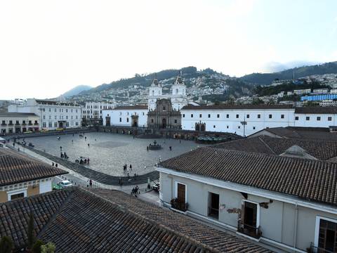 Así es el convento de San Francisco, sede de la procesión Jesús del Gran Poder en Quito