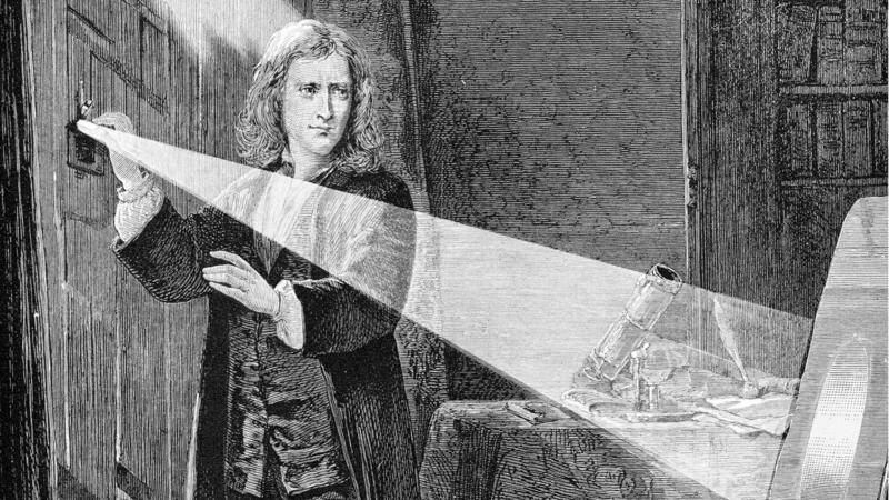 Isaac Newton pudo predecir la órbita de dos cuerpos celestes que comparten un campo gravitacional.GETTY IMAGES