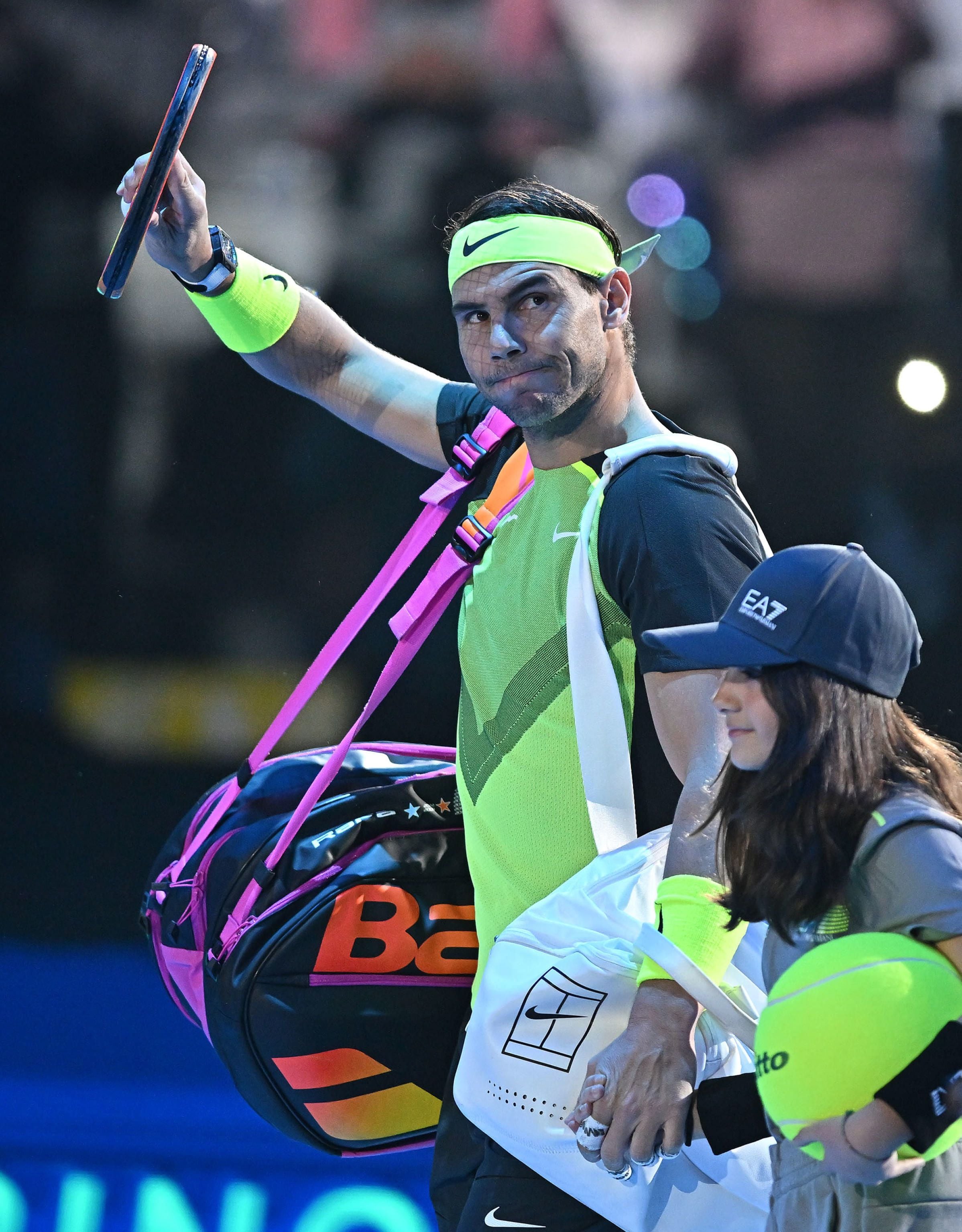 Rafael Nadal a Quito, a cargar las pilas con miras a la temporada 2023