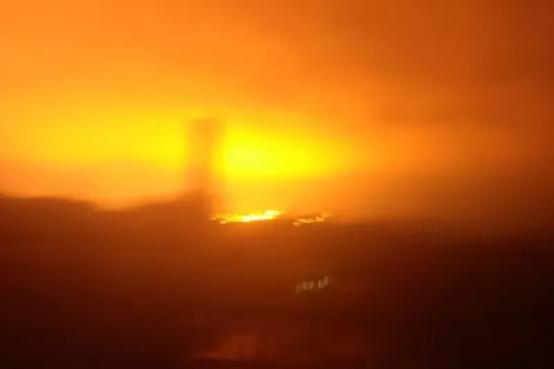 Una explosión en el horizonte, fotografiada por Maxim