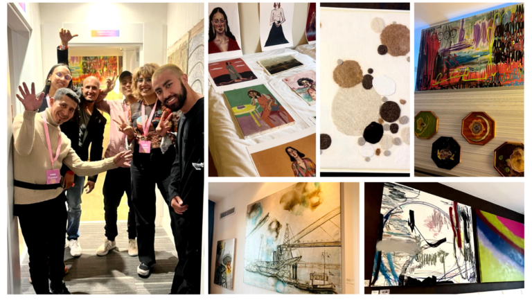 Seis artistas ecuatorianos participaron en la Hybrid Art Fair de Madrid; sus obras continuarán siendo expuestas en España