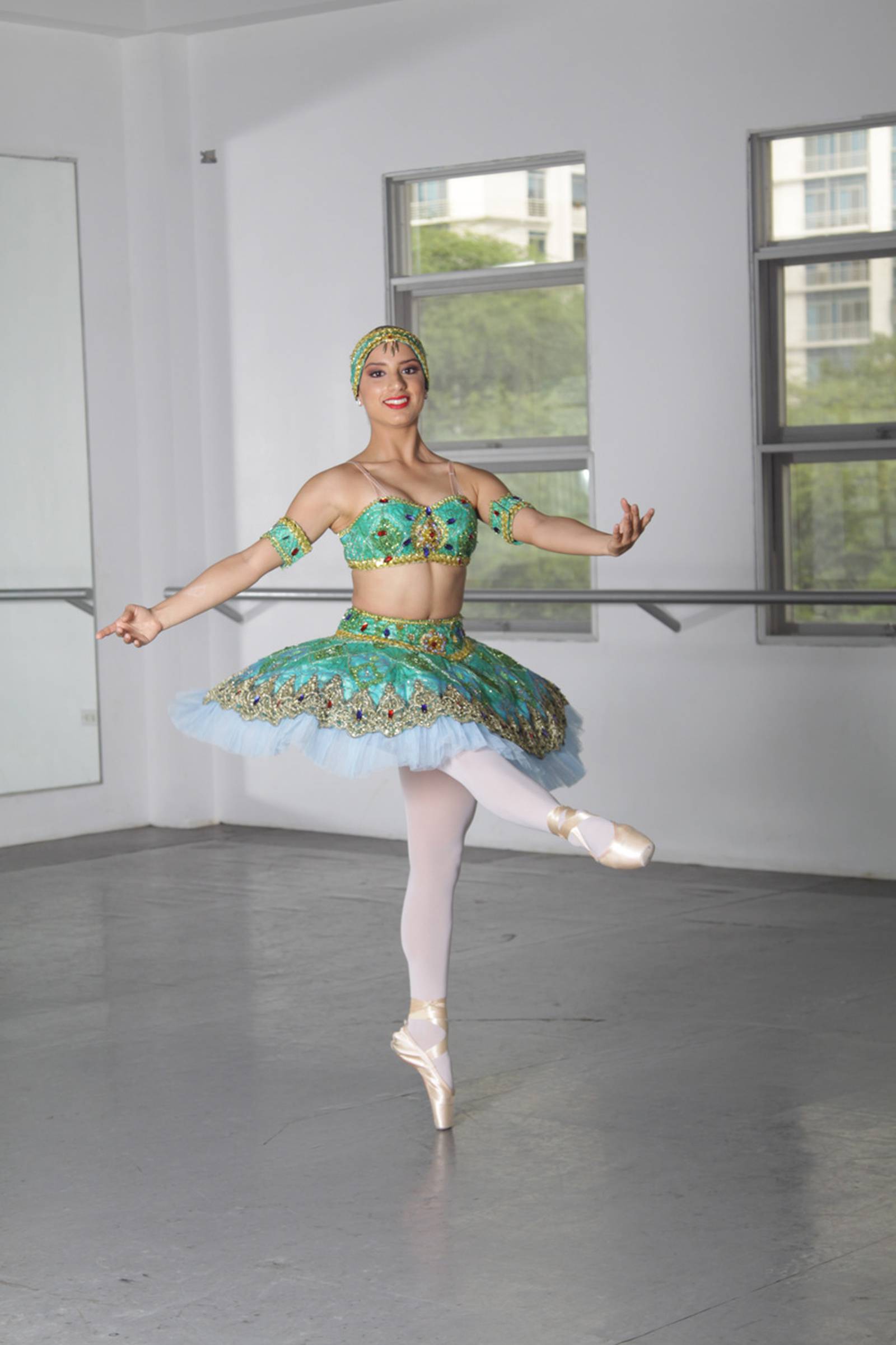 La bailarina de 15 años que ha sido seleccionada para el Ballet Nacional