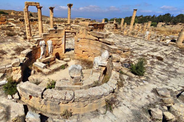 Eratóstenes nació en Cirene (en la actual Libia), una de las grandes ciudades de la Grecia antigua en el norte de África. GETTY IMAGES
