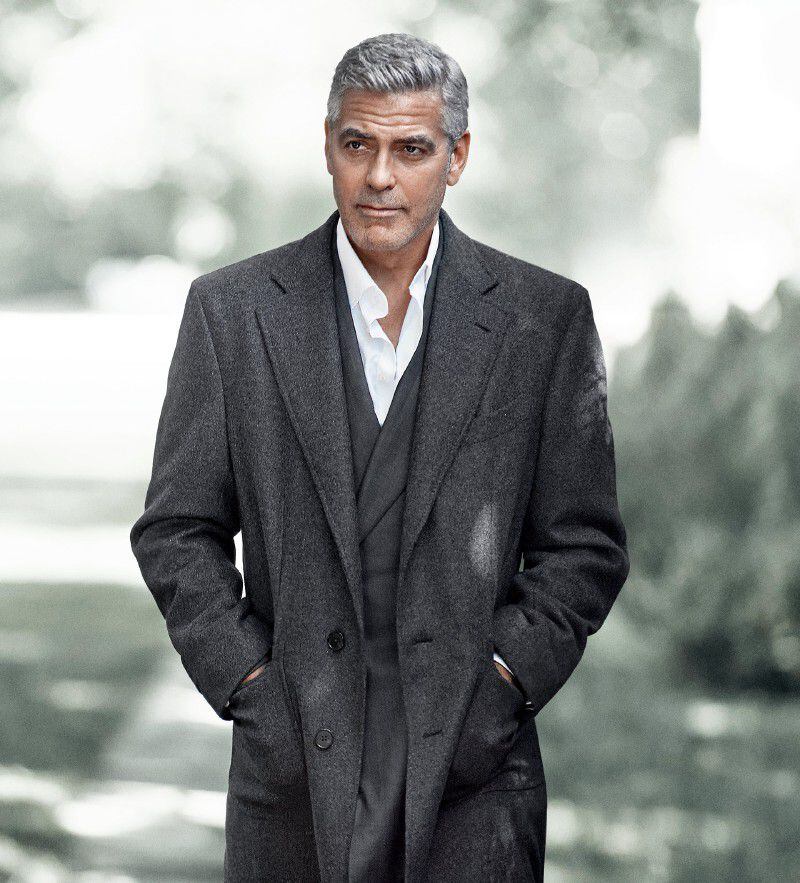 George Clooney, una obra de arte - Fashion Vitrine