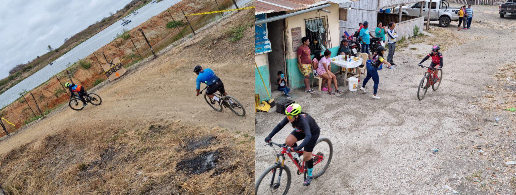 Punta Diamante se ha caracterizado por las competencias de ciclistas. Es una ruta de unos 8 km en asfalto y luego unos 17 km de lastrado. Foto: Cortesía Daniel Romero.