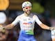 Anthony Turgis, ganador de la 9.ª etapa del Tour de Francia 2024, en la que Richard Carapaz se ubicó en el puesto 113