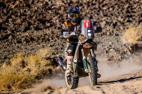 Histórica actuación del ‘rider’ ecuatoriano Juan José Puga en el ‘rally’ Dakar