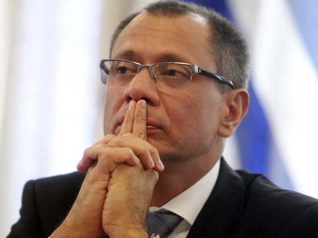 Audiencia de ‘habeas corpus’ a favor de Jorge Glas se suspendió por pedido del exvicepresidente