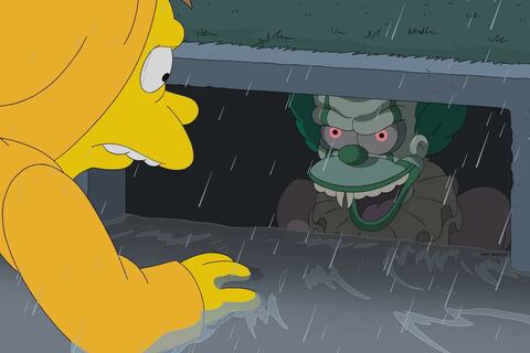 ‘Los Simpson’ rinden tributo a ‘It’ de Stephen King en su especial de Halloween este 23 de octubre