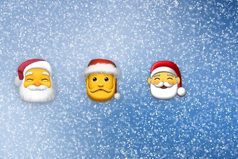 Lista de emojis de WhatsApp que puedes compartir por Navidad 2023