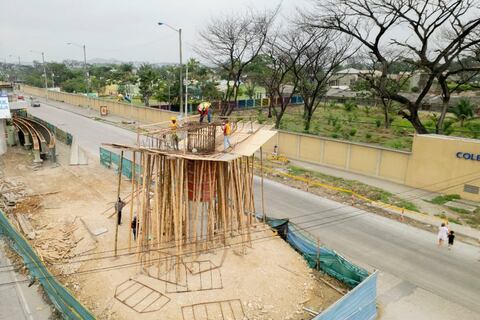 Tramo de la avenida Juan Tanca Marengo se cerrará la noche de este domingo, 14 de julio, por trabajos en paso elevado