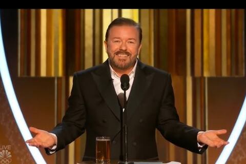 Qué dijo Ricky Gervais en su discurso en los Globos de Oro 2020, que se ha hecho viral tras publicarse la lista de Jeffrey Epstein