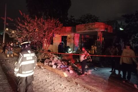 Una fuga de gas causó una explosión que dejó a 4 heridos con quemaduras graves, en Quito