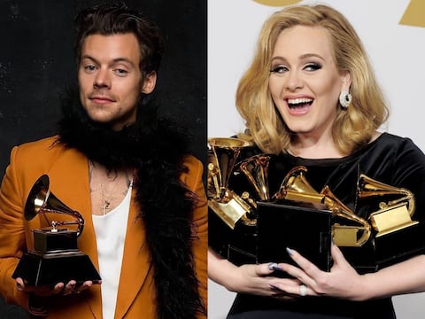 Harry Styles y Adele, entre los artistas nominados a los Premios Grammy 2023; conozca la lista completa de la gala que se realizará este domingo 5 de febrero