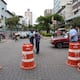 Edificio Fantasía: restricciones viales y desvíos en el centro de Guayaquil por intervención en inmueble inclinado