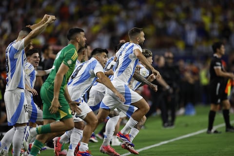 Javier Milei se une a los festejos por el triunfo de Argentina en la Copa América